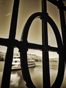 Boot auf der Edertalsperre